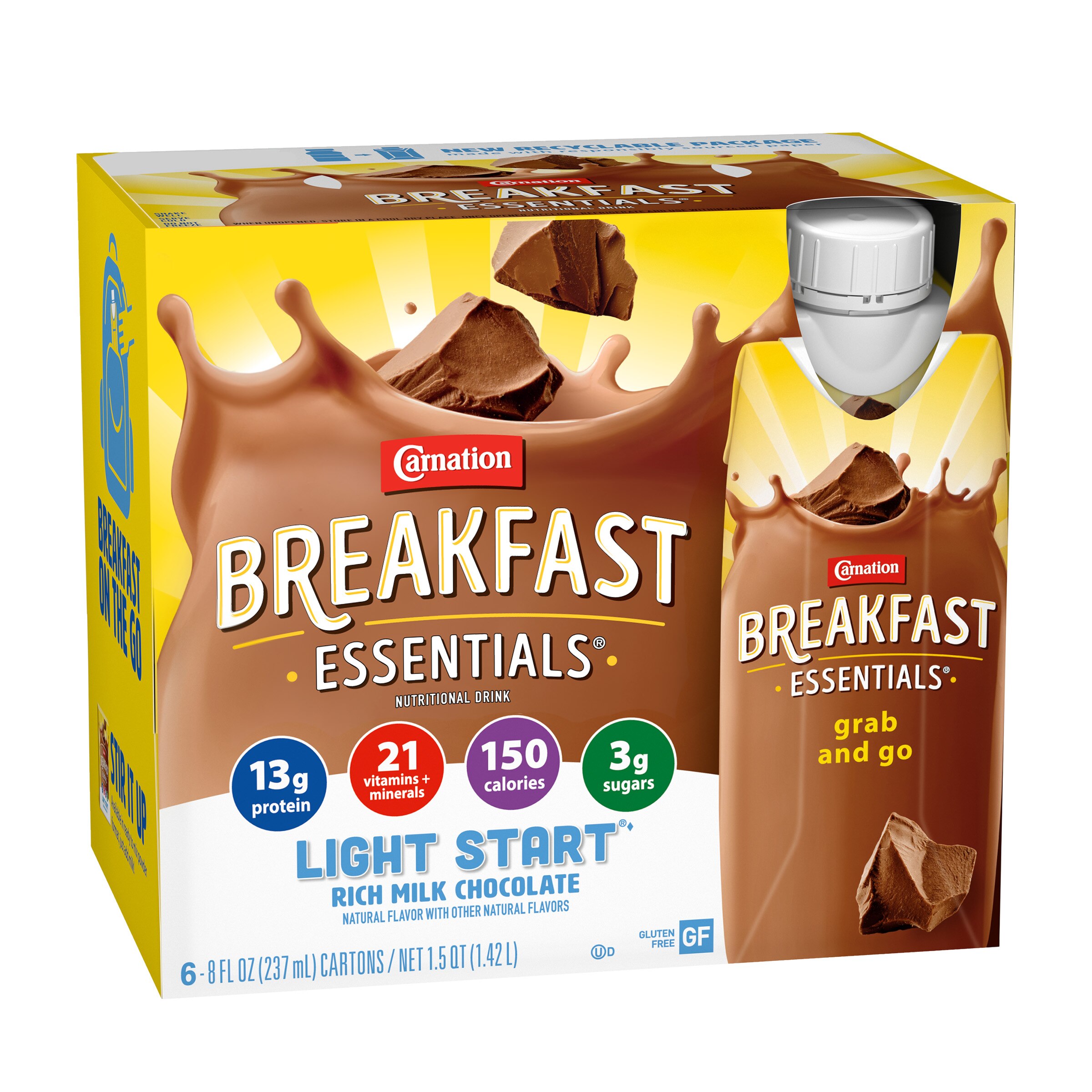 Carnation Breakfast Essentials Light