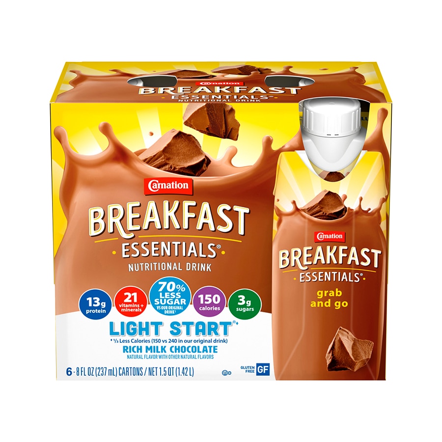 CARNATION BREAKFAST ESSENTIALS® LIGHT START®* NUTRITIONAL DRINK